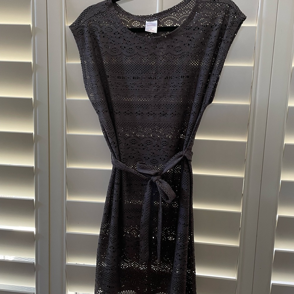 Lace swimsuit cover up.